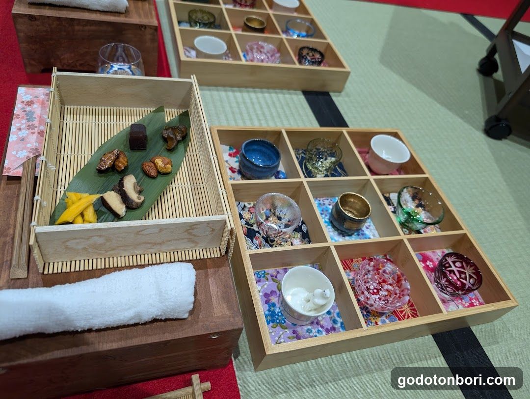 japanese sake experiences osaka「tasting tasty」日本酒体験
