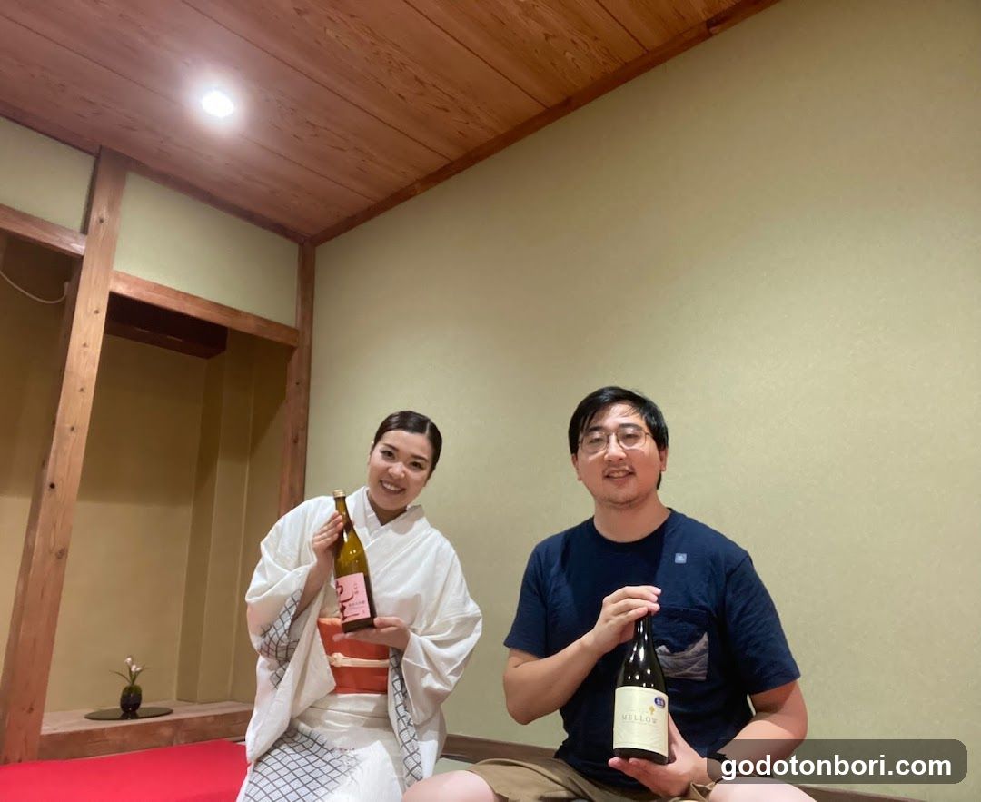 japanese sake experiences osaka「tasting tasty」日本酒体験
