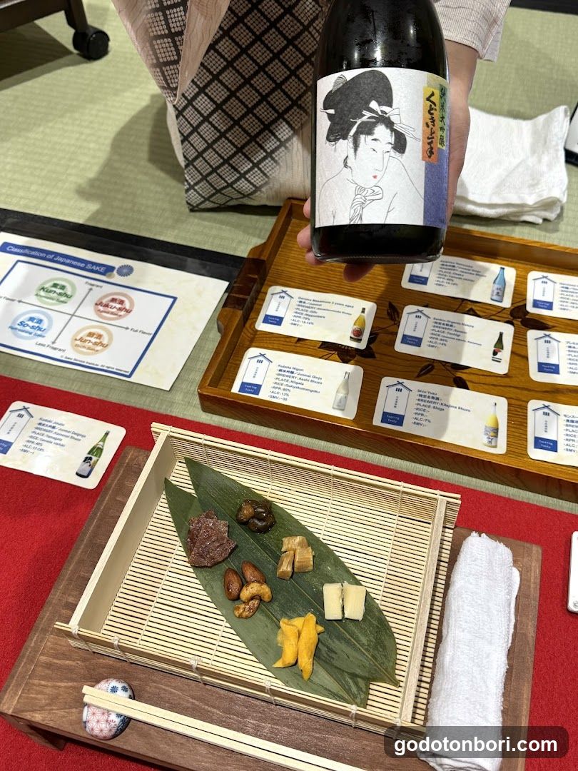 japanese sake experiences osaka「tasting tasty」日本酒体験