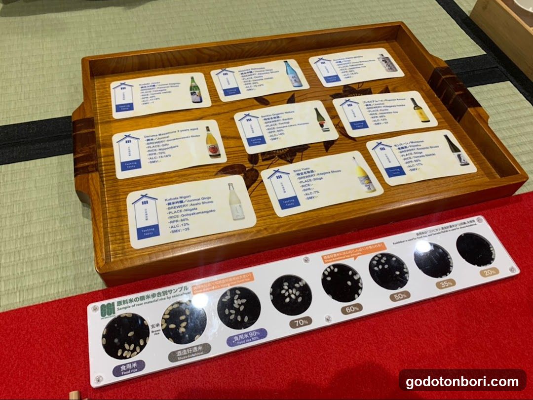 japanese sake experiences osaka「tasting tasty」日本酒体験