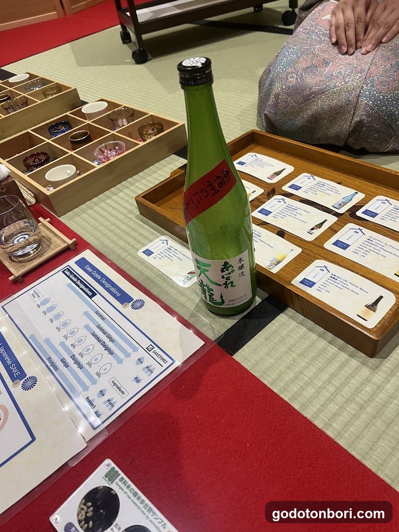 japanese sake experiences osaka「tasting tasty」日本酒体験