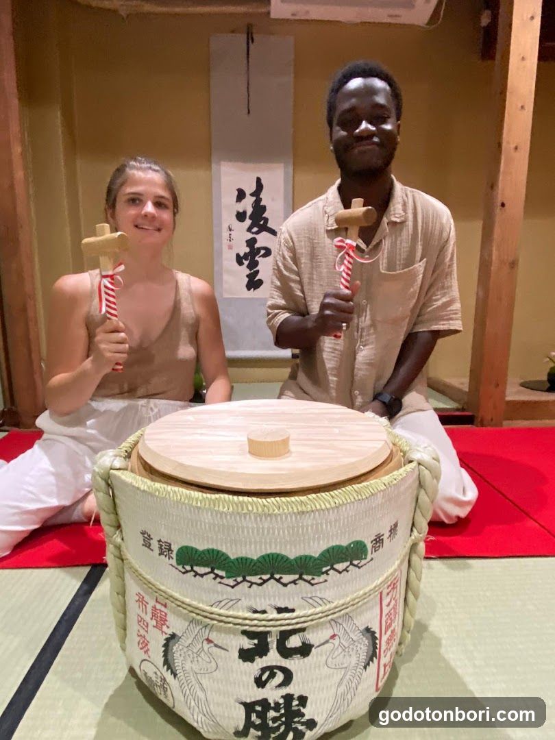 japanese sake experiences osaka「tasting tasty」日本酒体験