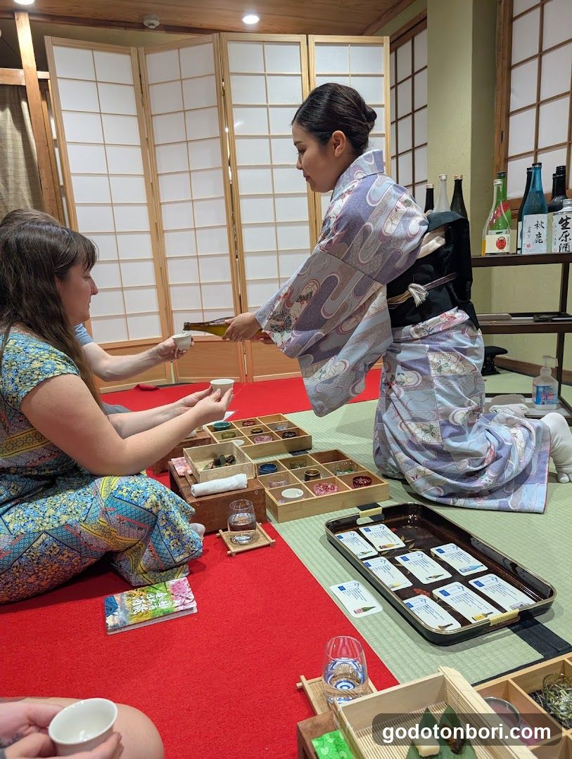 japanese sake experiences osaka「tasting tasty」日本酒体験