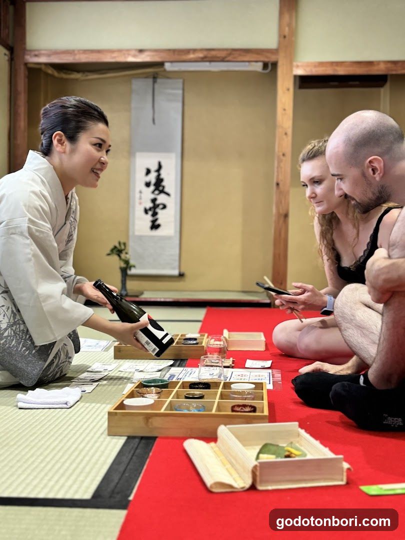 japanese sake experiences osaka「tasting tasty」日本酒体験