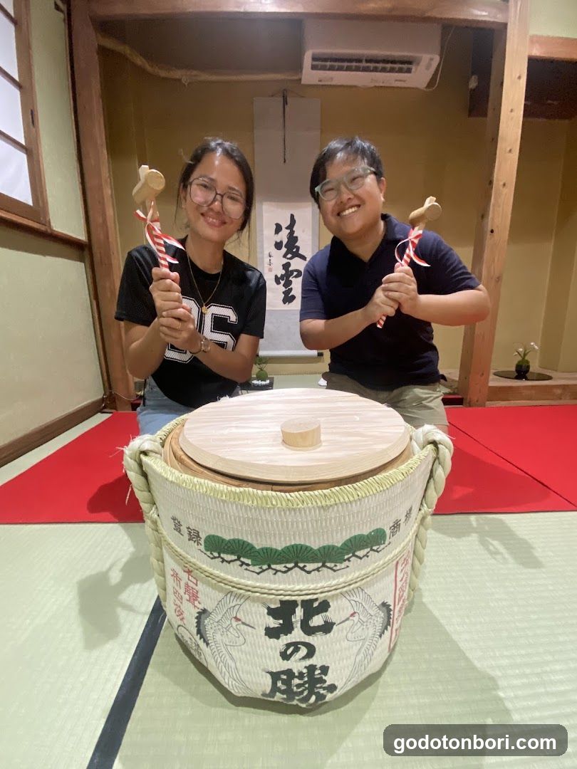 japanese sake experiences osaka「tasting tasty」日本酒体験