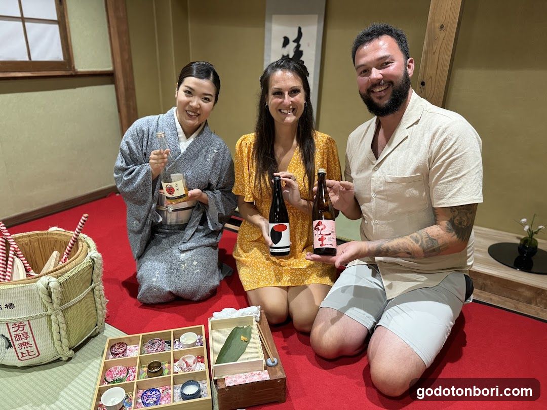 japanese sake experiences osaka「tasting tasty」日本酒体験