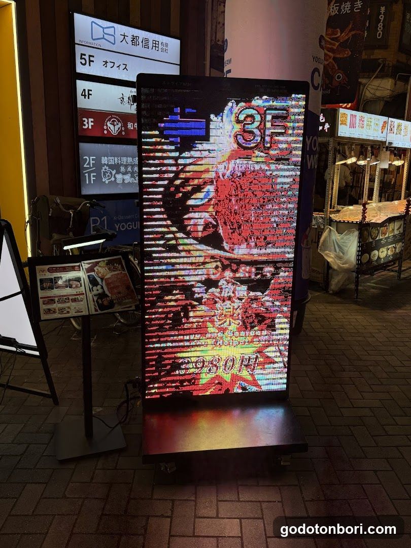 Wagyu and Seafood Ichiraku Dotonbori Branch
