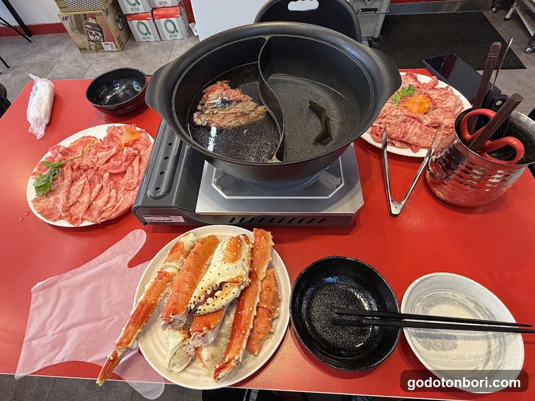 Wagyu and Seafood Ichiraku Dotonbori Branch