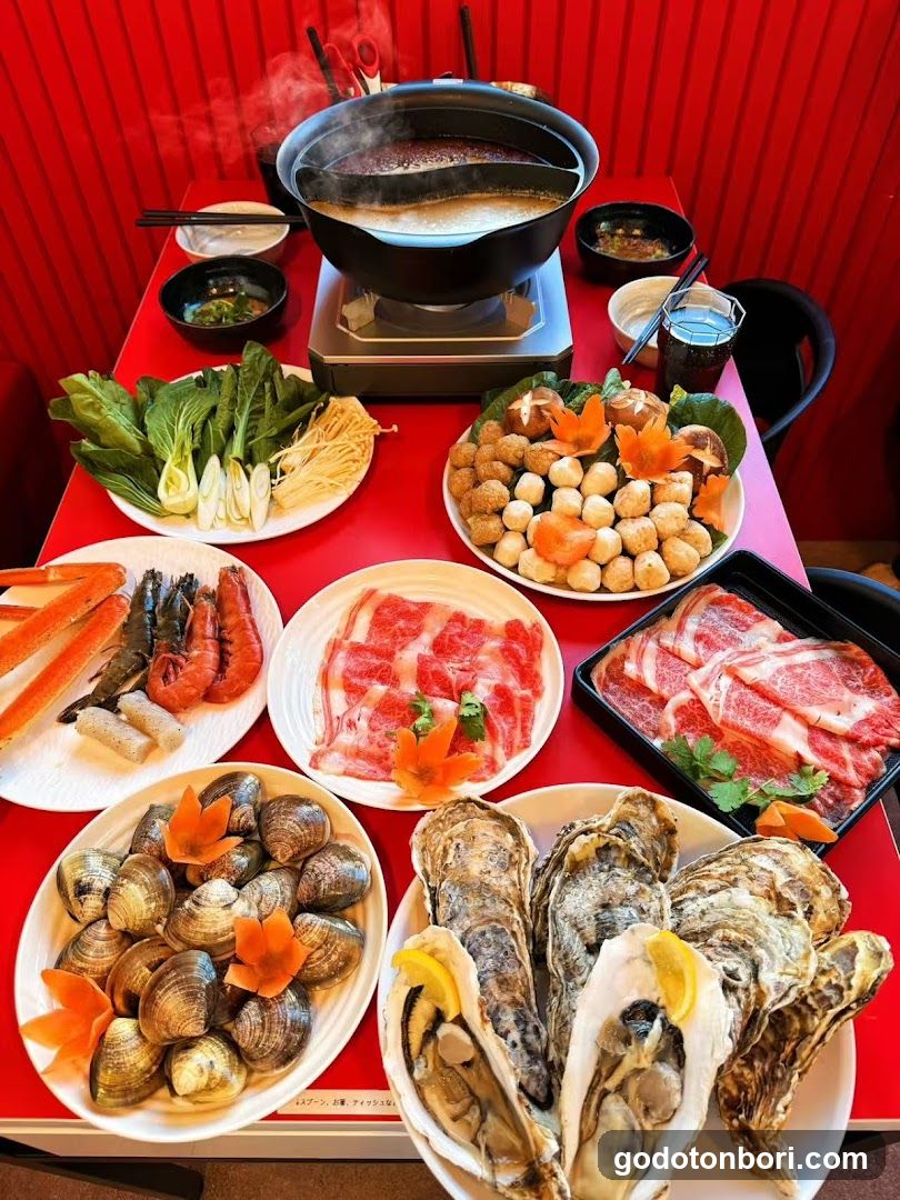 Wagyu and Seafood Ichiraku Dotonbori Branch