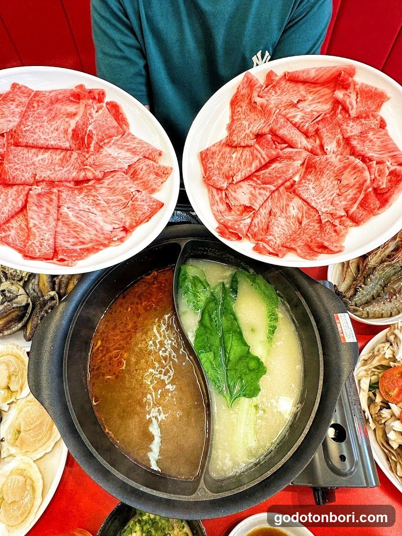 Wagyu and Seafood Ichiraku Dotonbori Branch