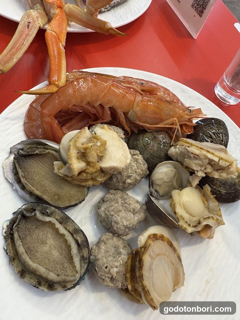 Wagyu and Seafood Ichiraku Dotonbori Branch