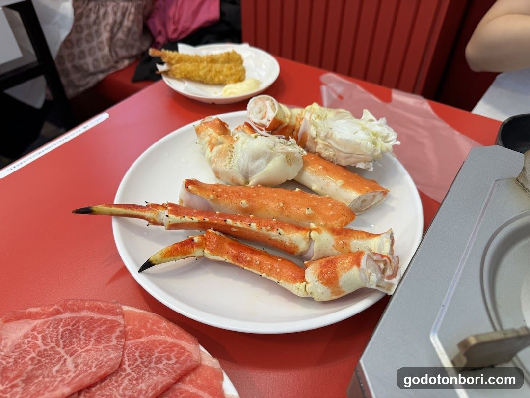Wagyu and Seafood Ichiraku Dotonbori Branch