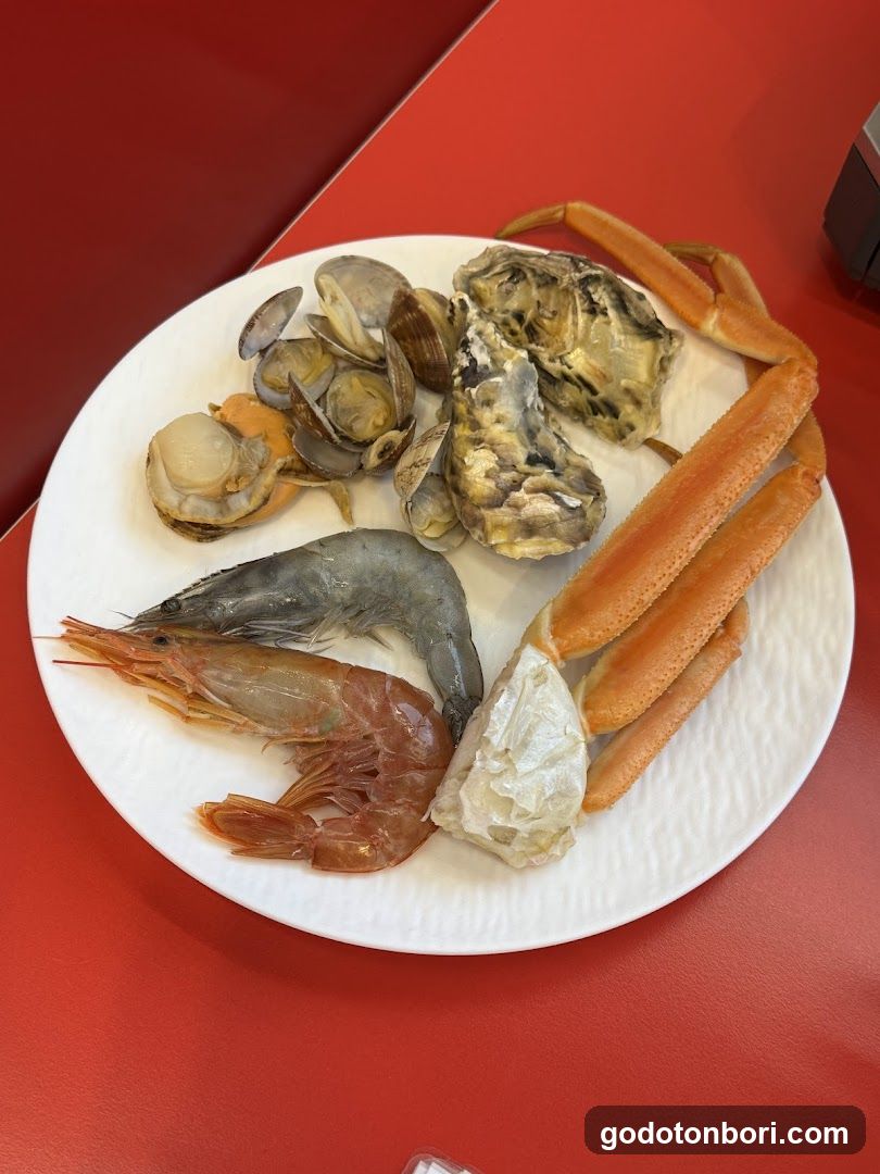 Wagyu and Seafood Ichiraku Dotonbori Branch