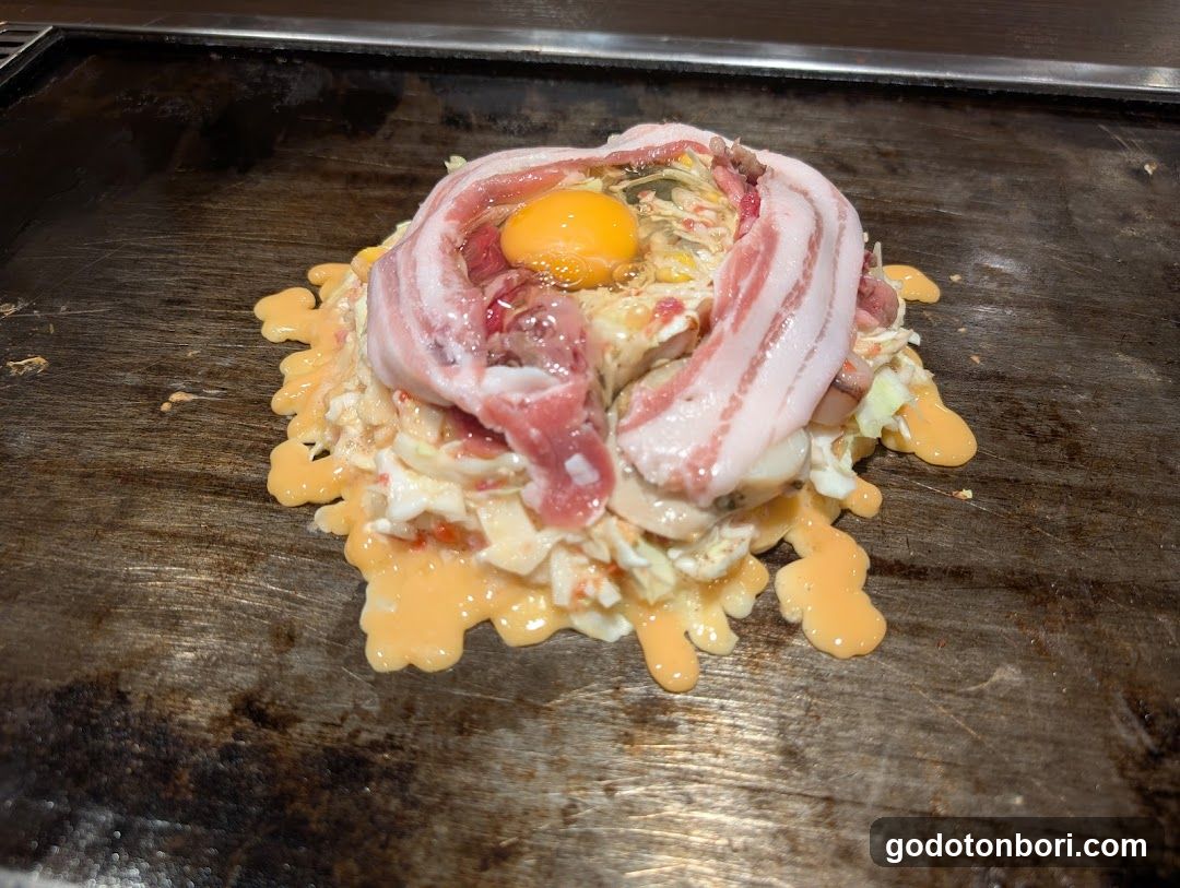 Grilled Egg and Bacon Dish