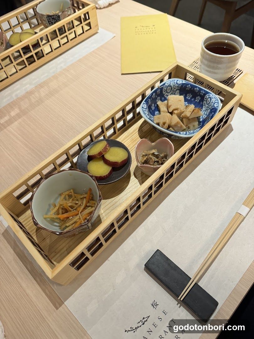 Japanese Restaurant Table Setting
