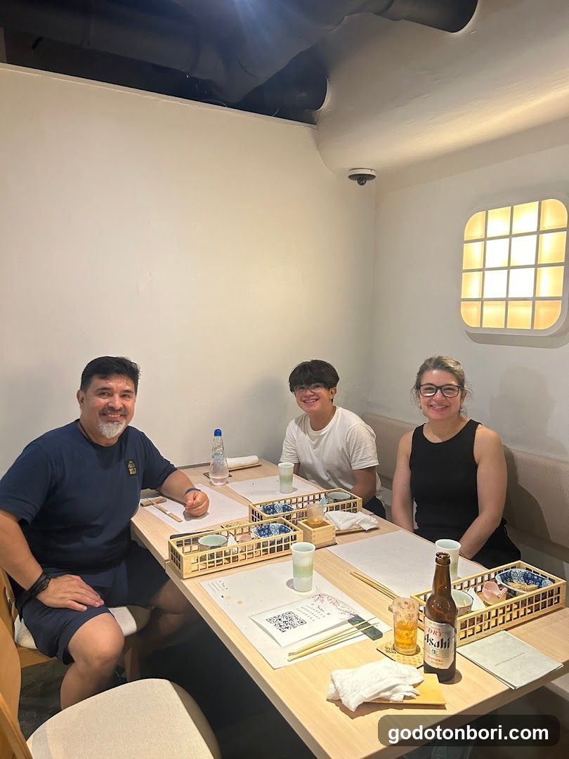 Dining Group at Restaurant Interior
