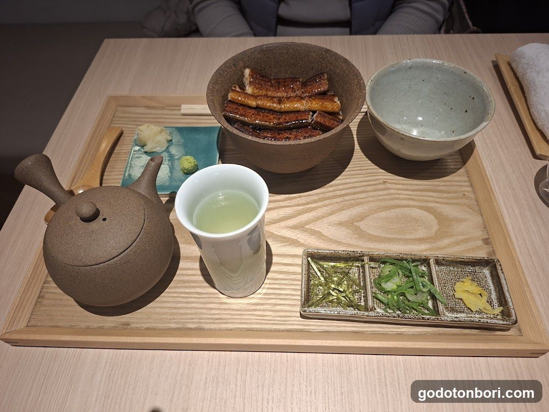 Elegant Japanese Tea and Food Set