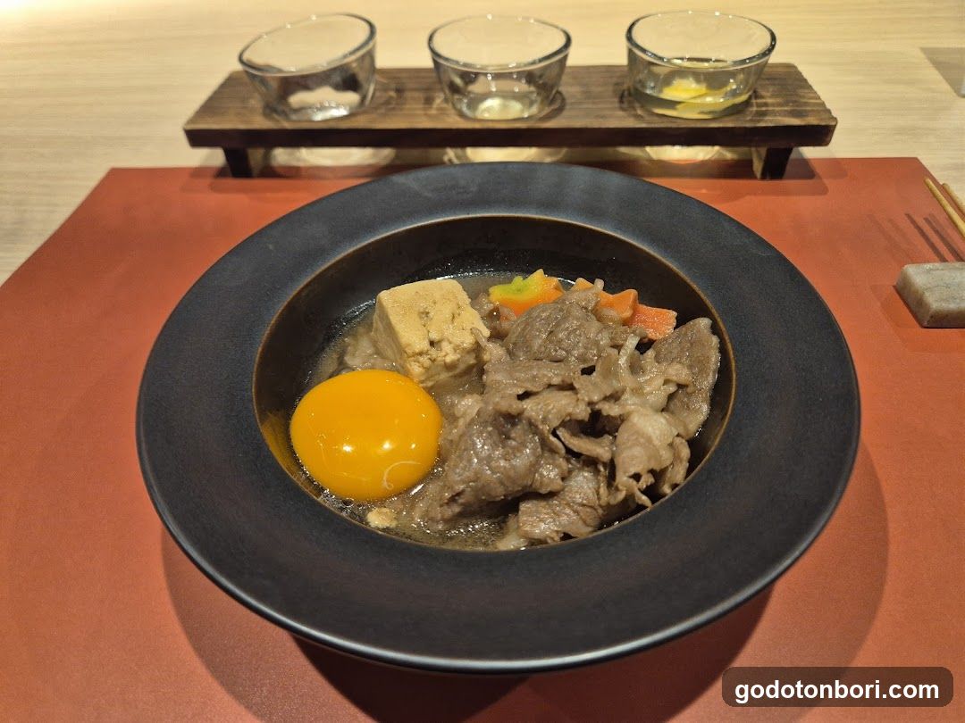 Beef and Egg Bowl with Tofu
