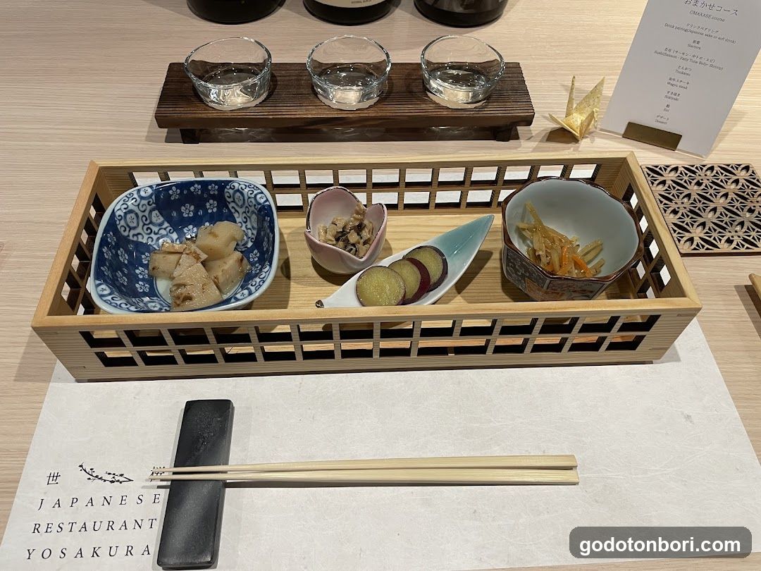 Japanese Restaurant Table Setting
