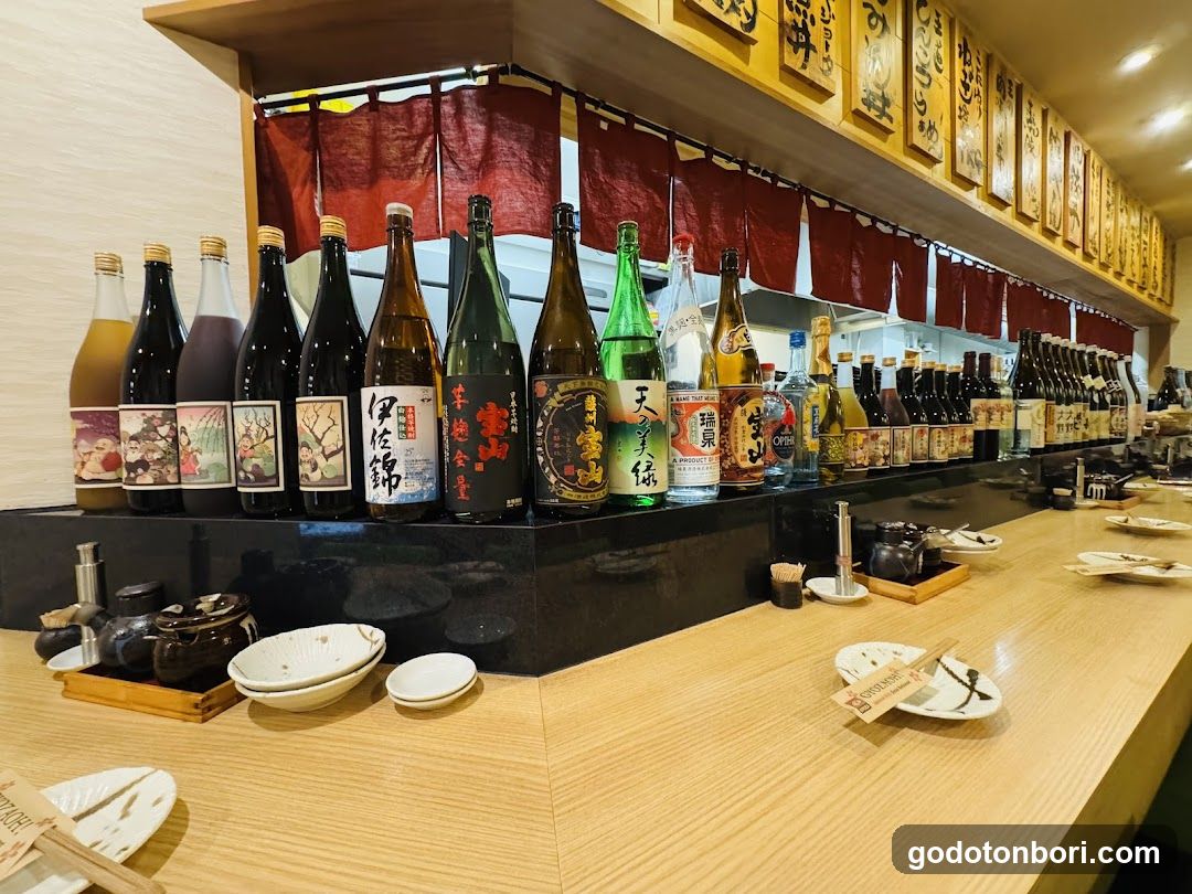 Sake Bar Interior