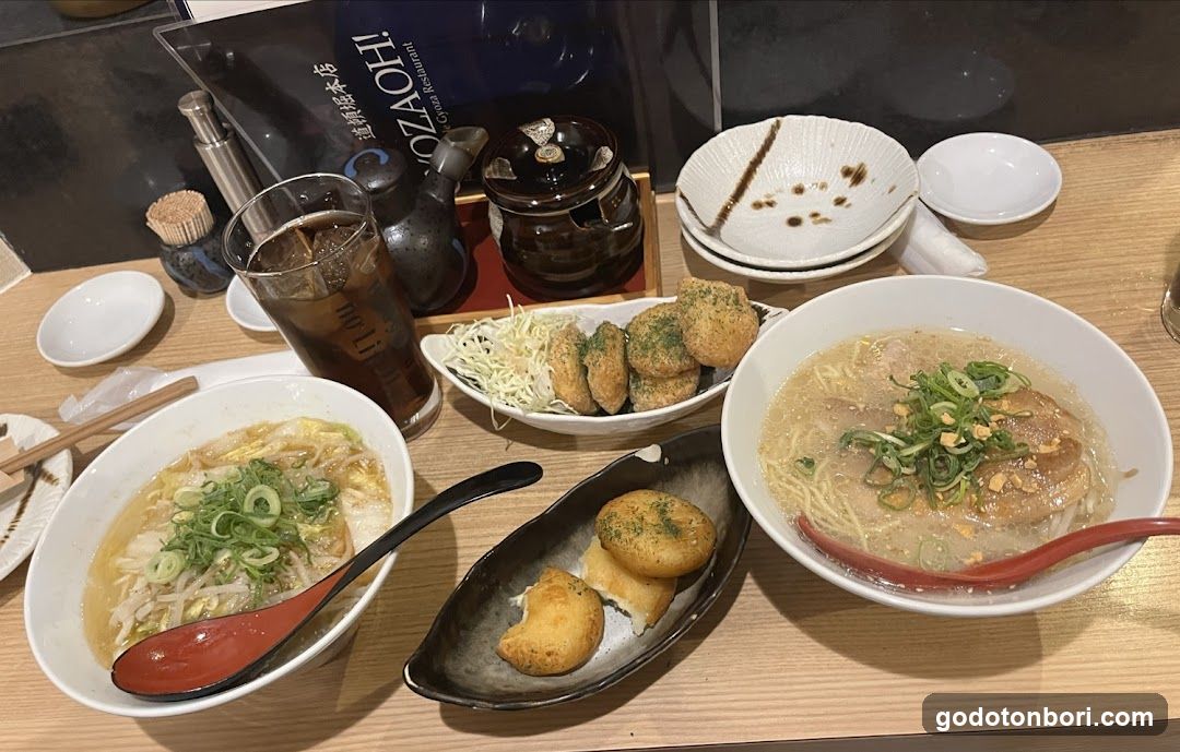 Ramen Meal with Side Dishes