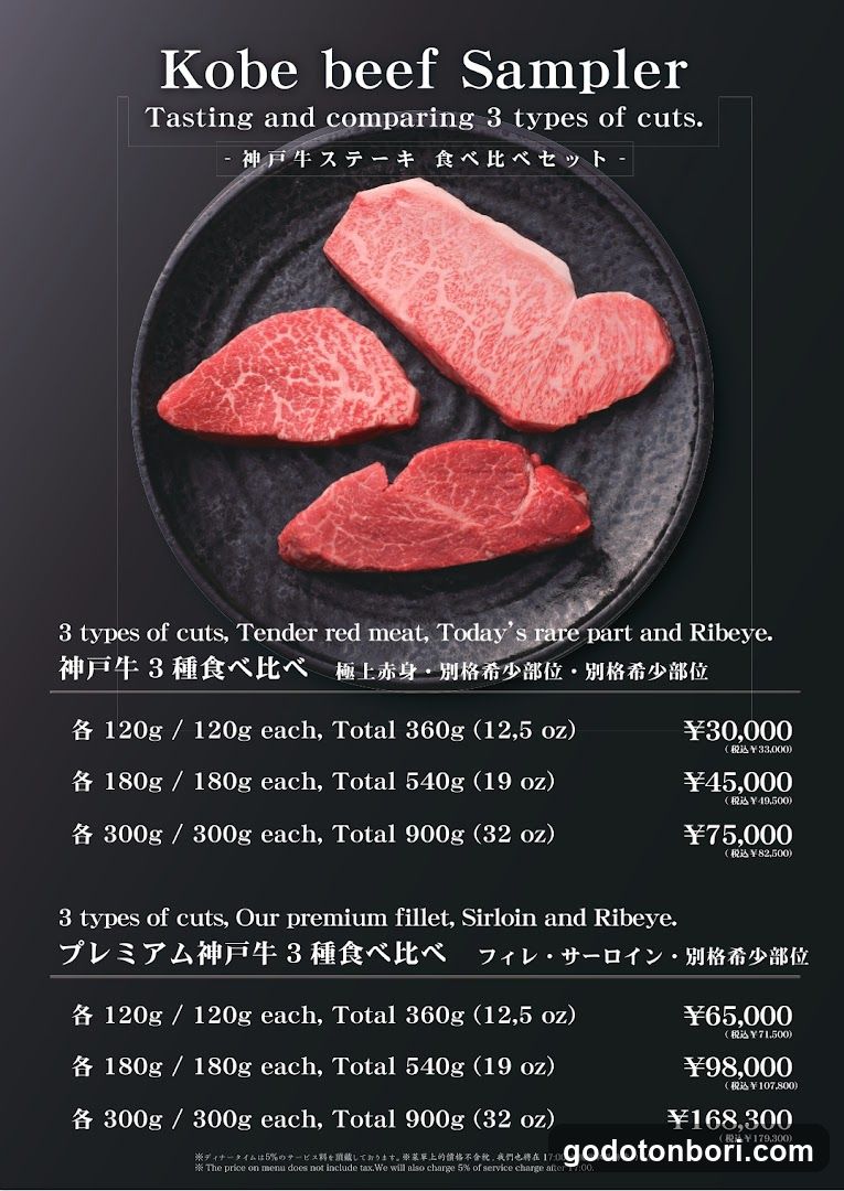 Kobe Beef WANOMIYA Namba Midosuji