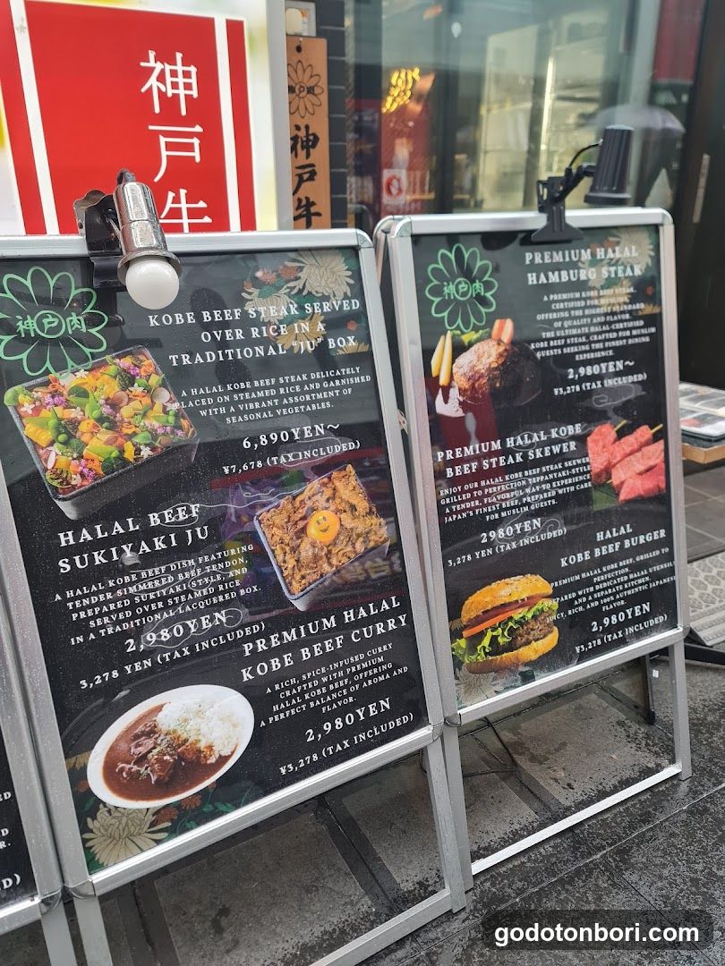 Kobe Beef Menu Boards