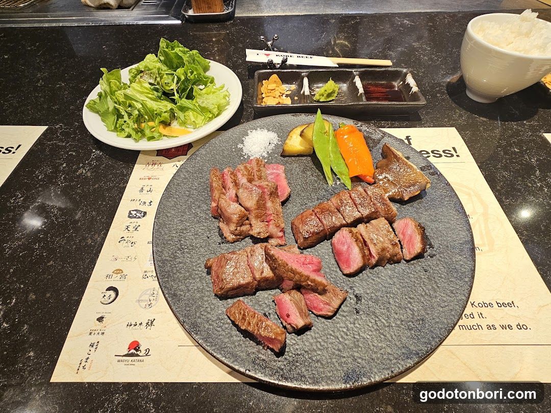 Kobe Beef Plating