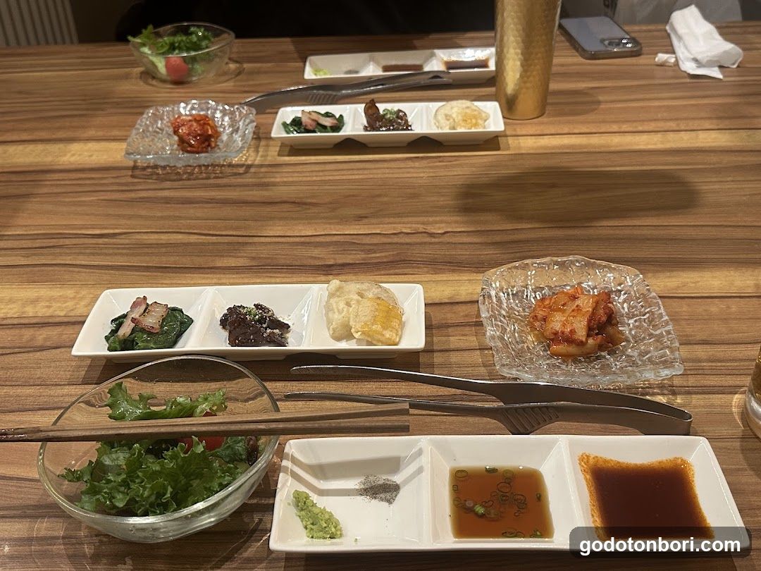 Korean BBQ Table Setting