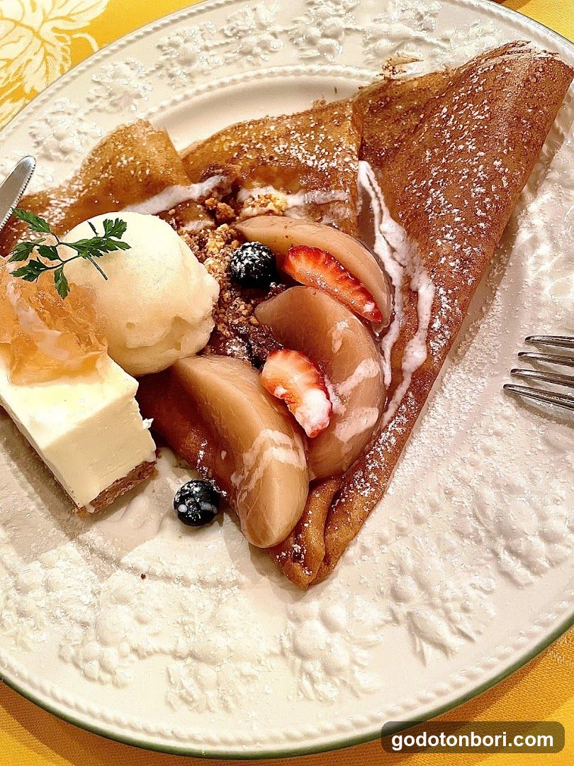 Fruit and Cream Crepe