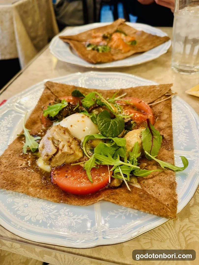 Food on a table