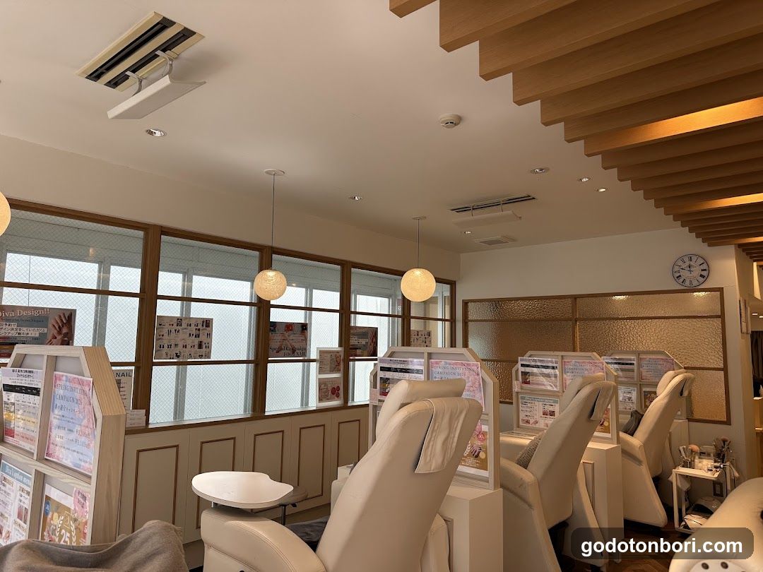 Interior of a spa or massage parlor