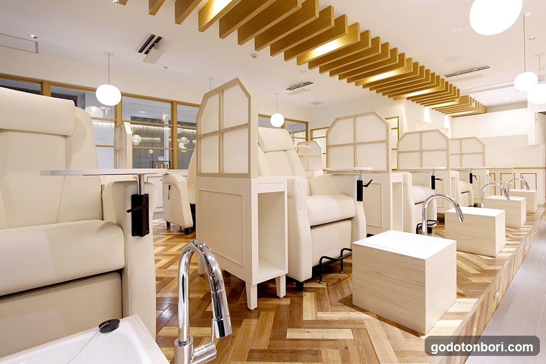 Spa Pedicure Lounge Interior