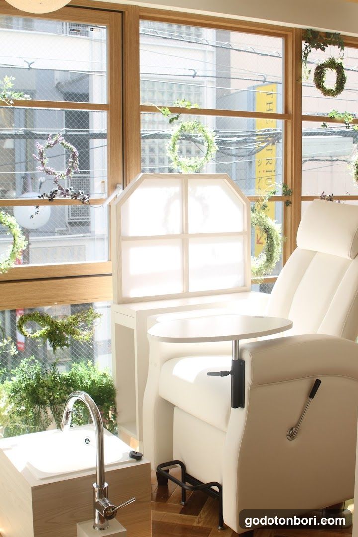 Spa Interior with Window View