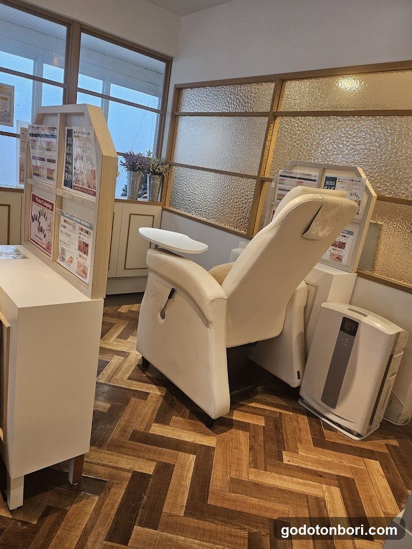 Interior of a spa or wellness center
