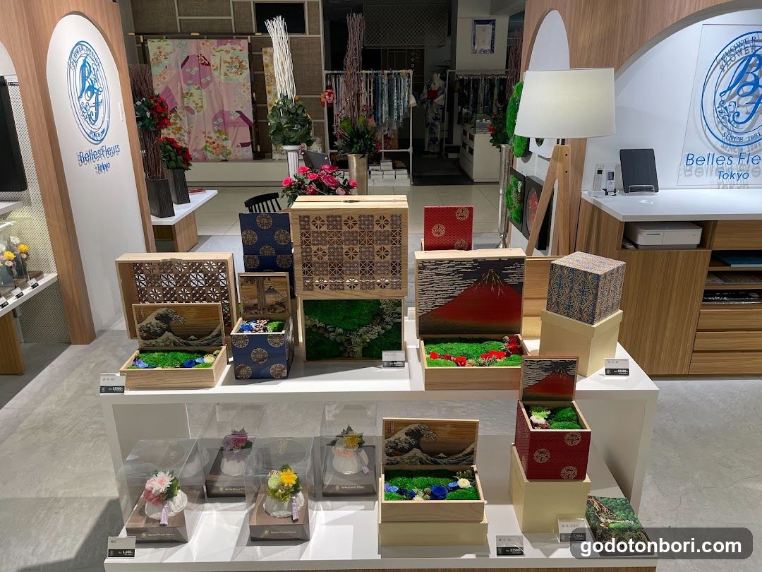ベル・フルール 大丸心斎橋店(8F)プリザーブドフラワー専門店