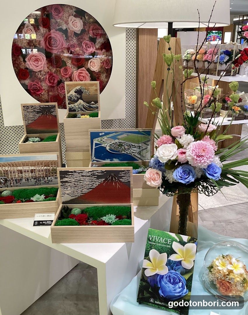 ベル・フルール 大丸心斎橋店(8F)プリザーブドフラワー専門店