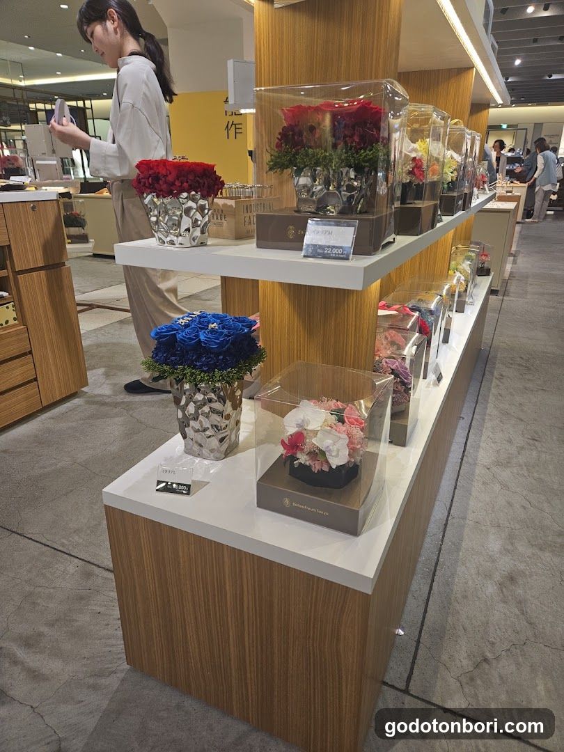 ベル・フルール 大丸心斎橋店(8F)プリザーブドフラワー専門店