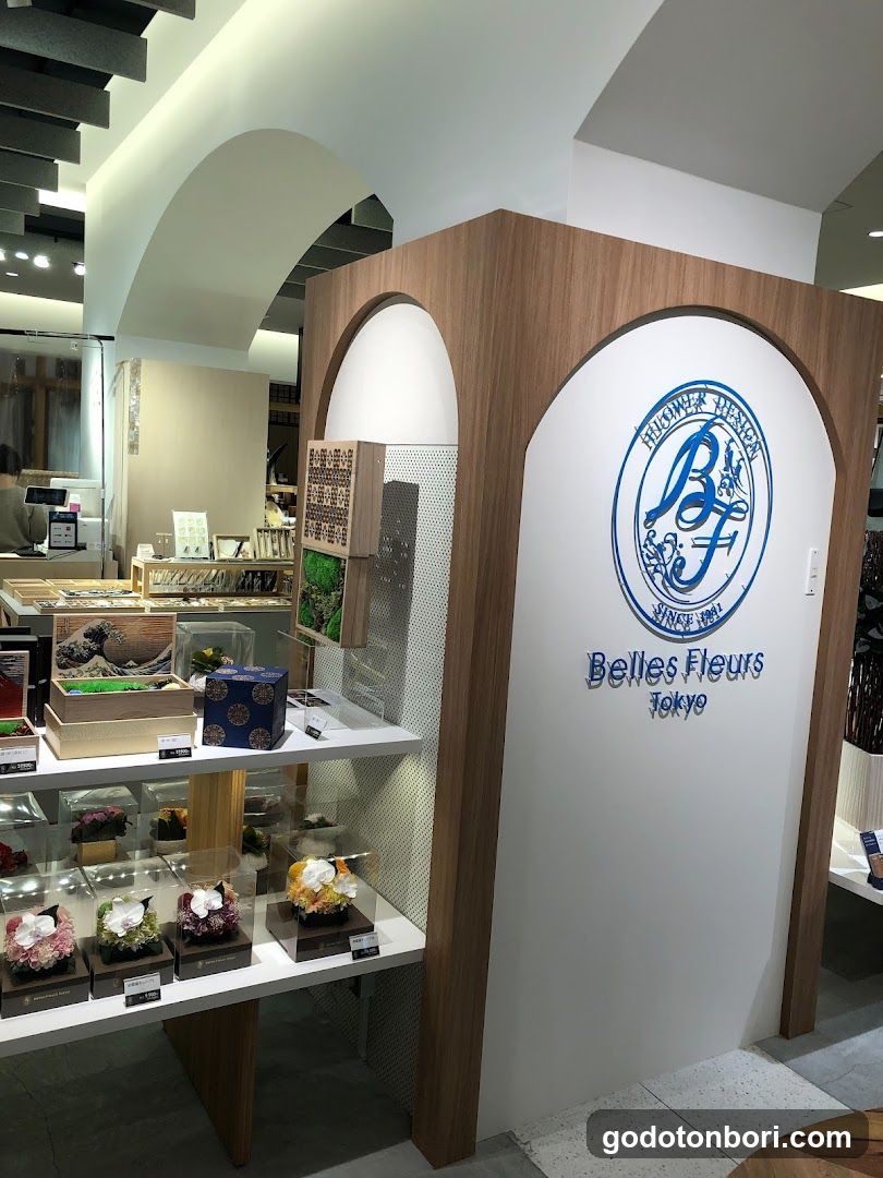 ベル・フルール 大丸心斎橋店(8F)プリザーブドフラワー専門店