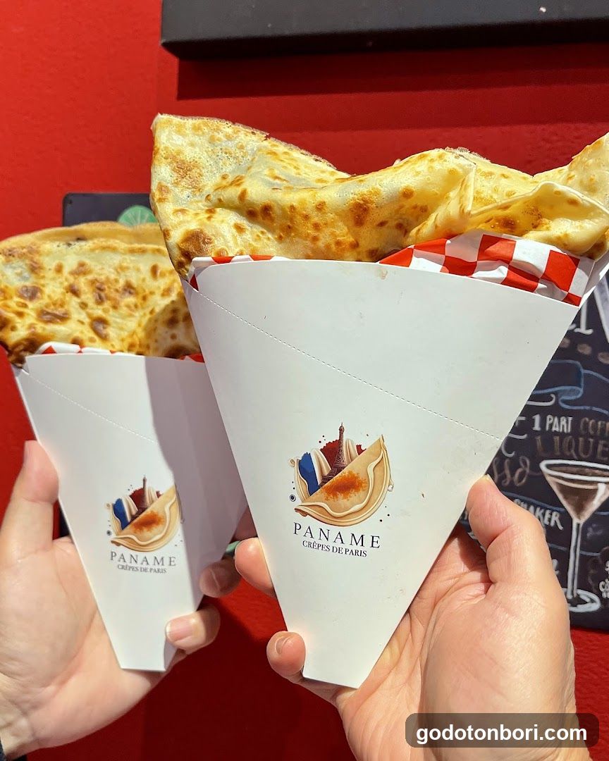 Crepe Cones at Paname