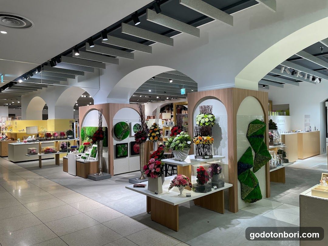 ベル・フルール 大丸心斎橋店(8F)プリザーブドフラワー専門店