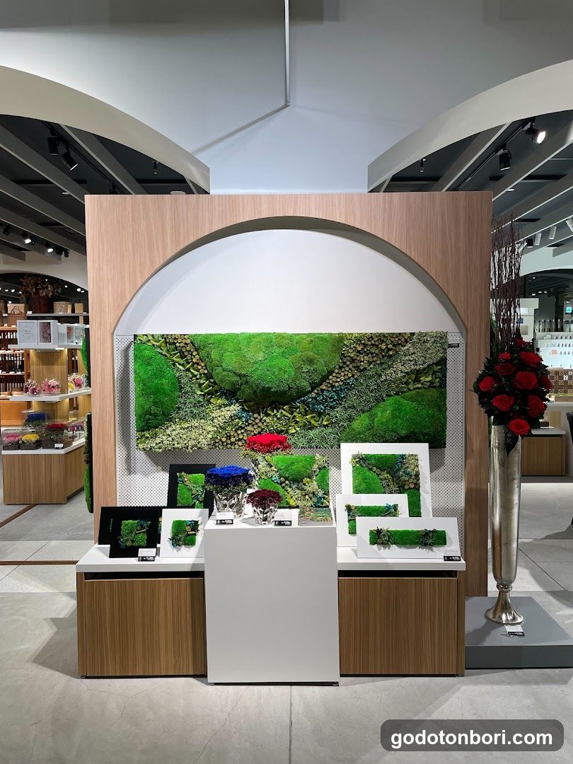 ベル・フルール 大丸心斎橋店(8F)プリザーブドフラワー専門店