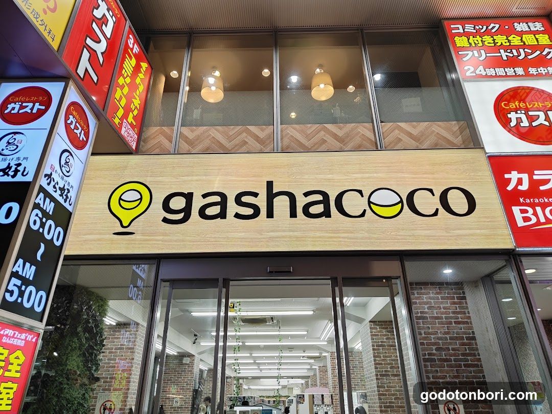 gashacoco Namba Ebisu Bashi-Suji (Capsule Toy Store)