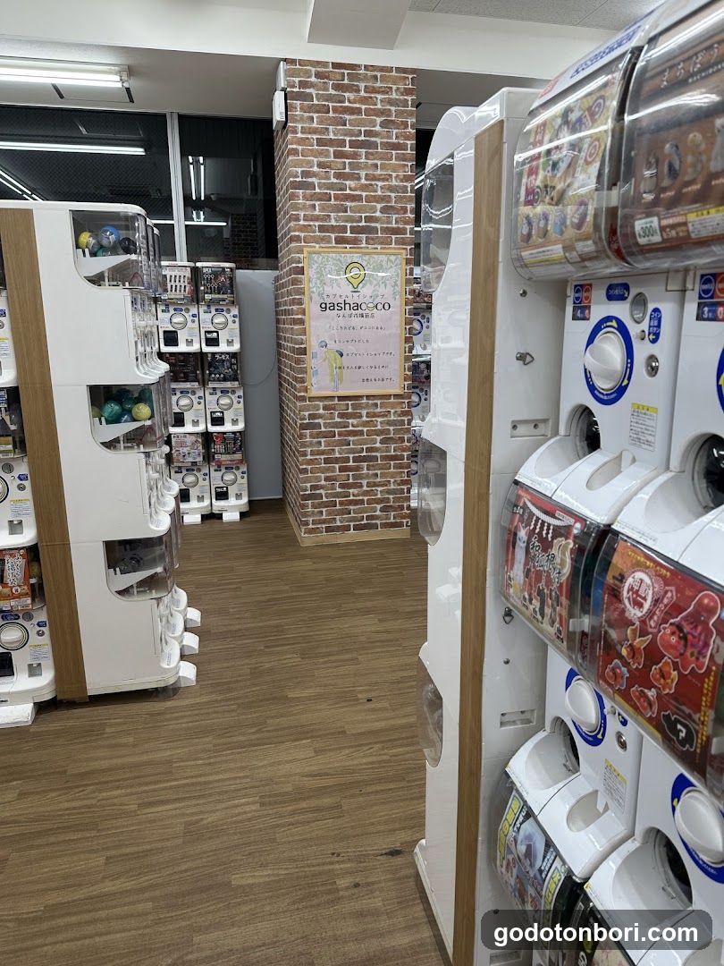 gashacoco Namba Ebisu Bashi-Suji (Capsule Toy Store)