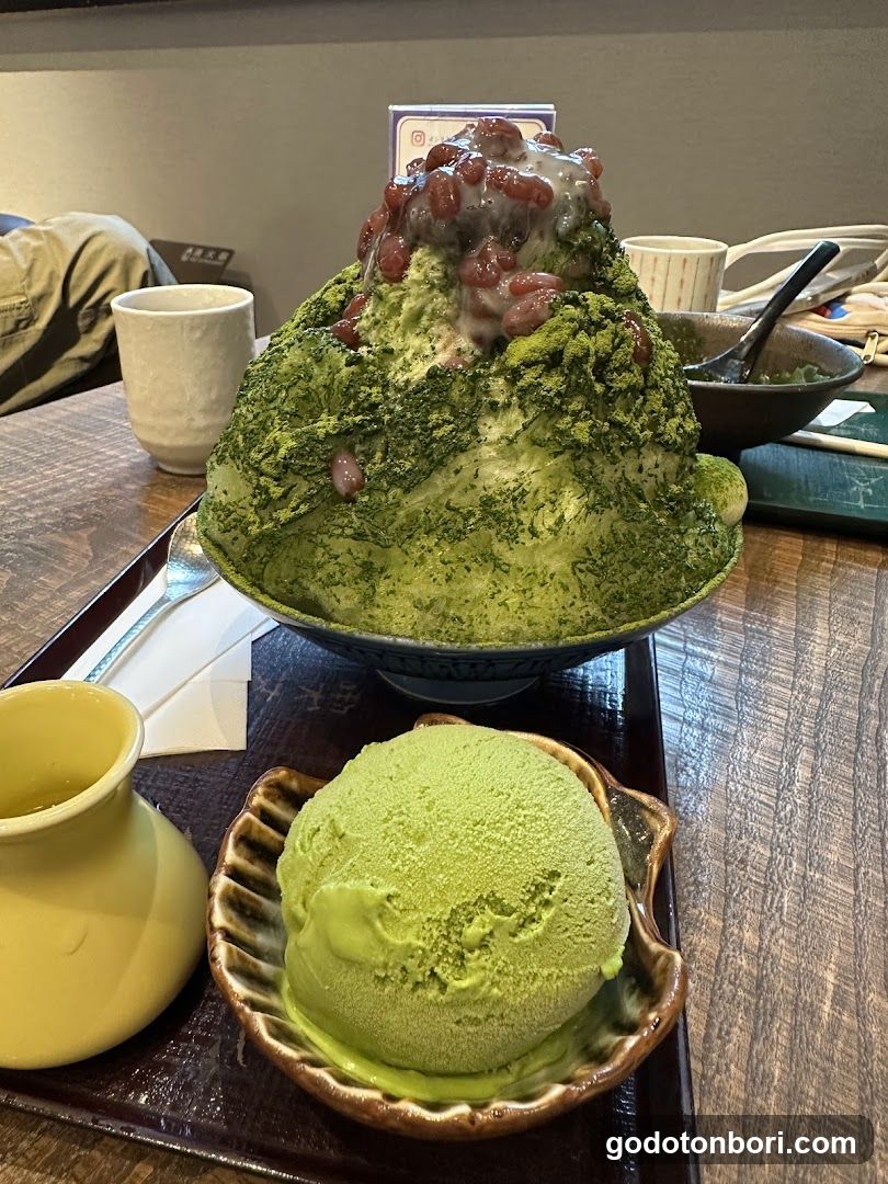 宇治抹茶冰淇淋