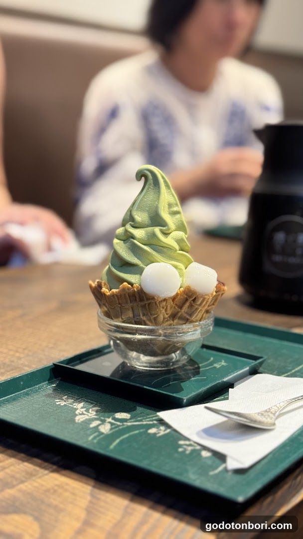 宇治抹茶冰淇淋