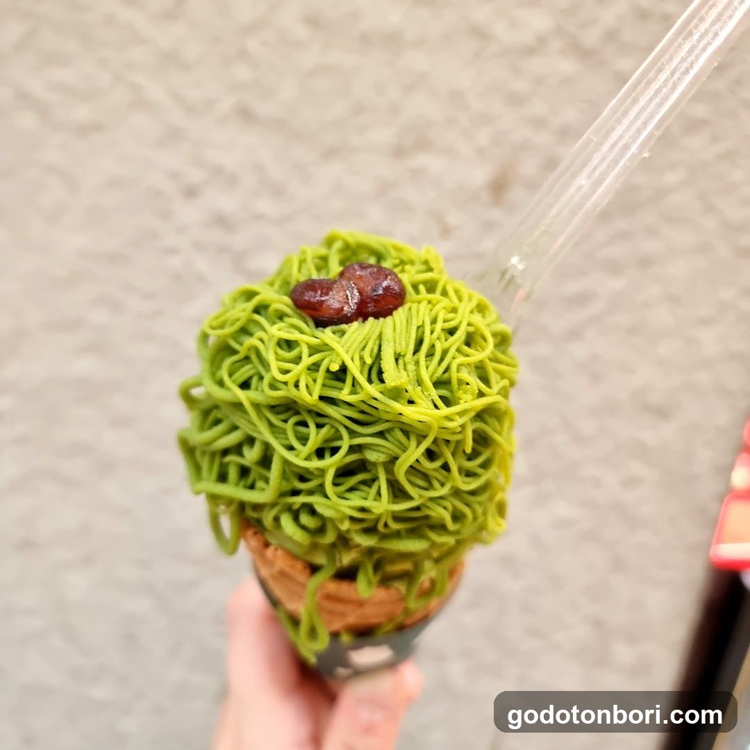 宇治抹茶冰淇淋