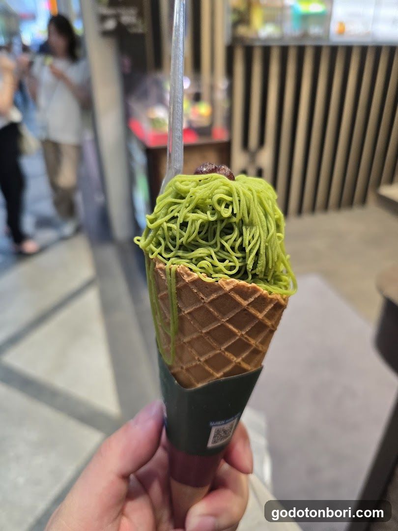 宇治抹茶冰淇淋