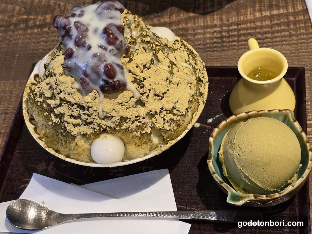 宇治抹茶冰淇淋