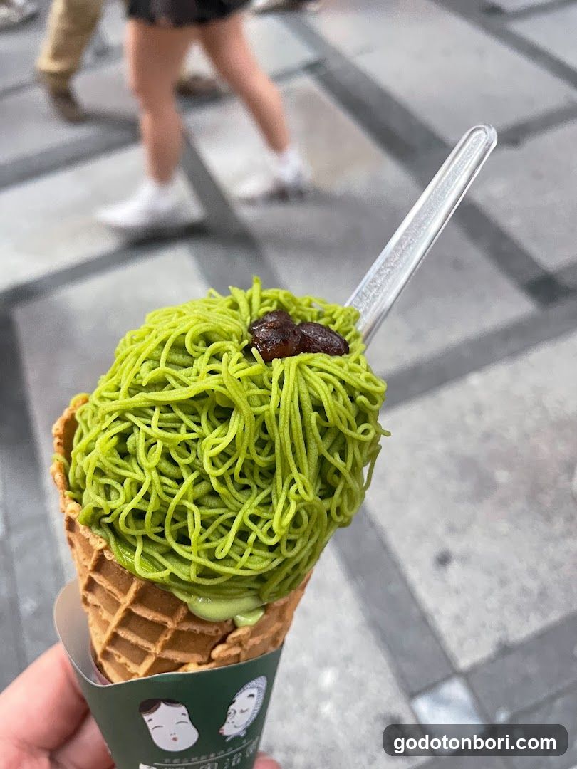 宇治抹茶冰淇淋